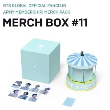 BTS MERCH BOX 11 누락 없음