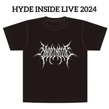 HYDE [ INSIDE ] LIVE 2024 메탈T셔츠 XL