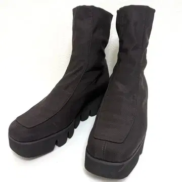 새상품급 힐즈 아베뉴 웨이브 밑창 스트레치 부츠 23.5cm