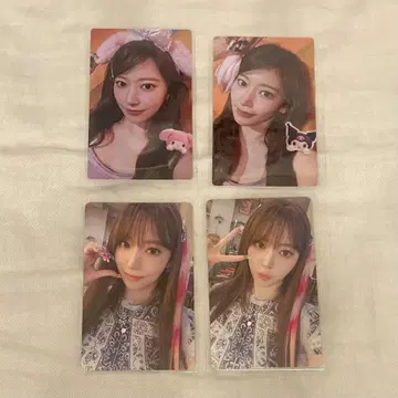 르세라핌 사쿠라 different 멜로크로 럭키 드로우 4장 세트