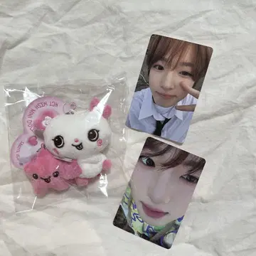 NCTWISH 사쿠야 응원봉 키링 트레이딩 카드 세트