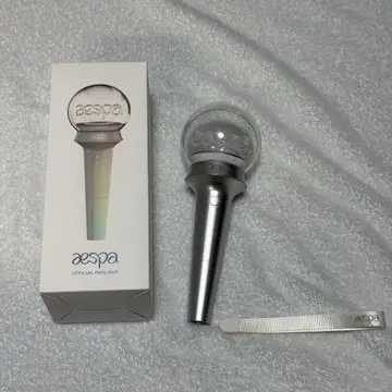 aespa 응원봉 Ver.1 작동 확인 완료 [ 배터리 미포함 ]