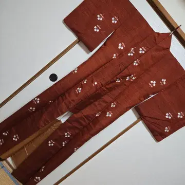 순수 실크 이중 기모노, 통통하신 분들을 위한 츠무기