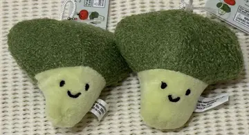 브로콜리 모양 봉제 인형 2세트