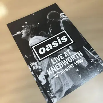Oasis LIVE AT KNEBWORTH 1996 엽서