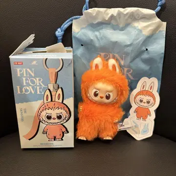 러브럽 LABUBU PIN FOR LOVE 봉제 인형 펜던트 Z