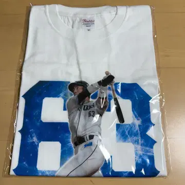 사이타마 세이부 라이온즈 1000엔 복권 T셔츠 XL 하세가와 신야