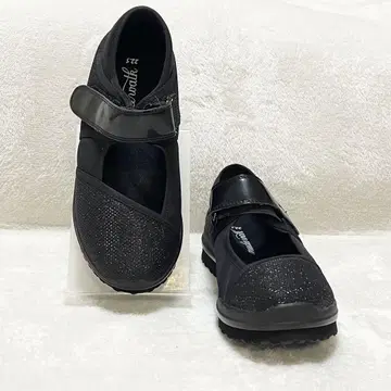 nudie walk 누디워크 펌프스 스니커즈 22.5cm 블랙