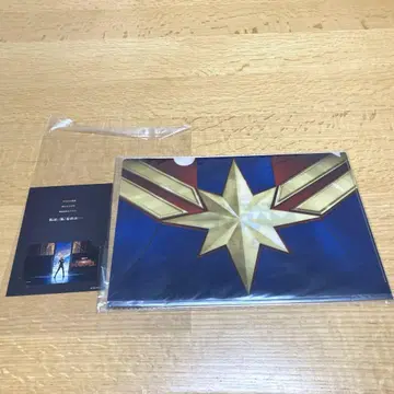 캡틴 마블 도쿄 코믹콘 2018 한정판 무비티켓 클리어 파일