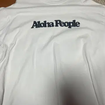 Aloha People 화이트 T셔츠