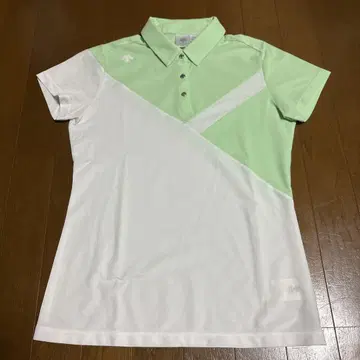 세련된 인기 데상트 골프 스트레치 피케 셔츠