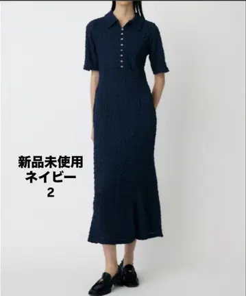 moussy MERMAID LACE 드레스 네이비