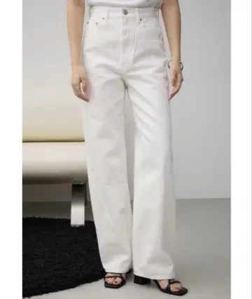 AZUL DENIM 하이웨스트 와이드 데님