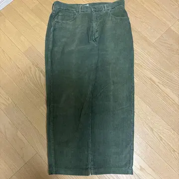 GUESS 90s 코듀로이 팬츠 W36 그린