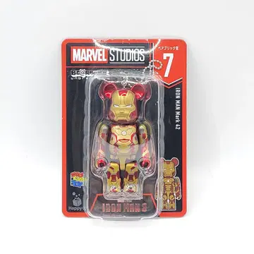 MARVEL Happy 복권 BE@RBRICK 7 아이언맨 Mark 42