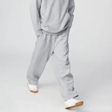 UNIQLO C 맨투맨 와이드 팬츠 그레이 XL 사이즈
