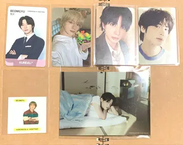 TXT 트레이딩 카드 사진 Summer 영준 범규 태현