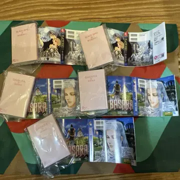 콩가샤본 플라워 코믹스 BLACK BIRD BASARA 세트