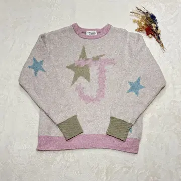 TINA: JOJUN 자카드 로고 니트 풀오버 J