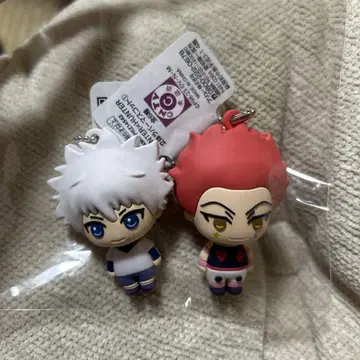 HUNTER x HUNTER 입체 러버 마스코트 키링 히소카 키루아