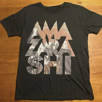 [ 미사용 ] amazarashi T셔츠 석양신앙 히가시즘
