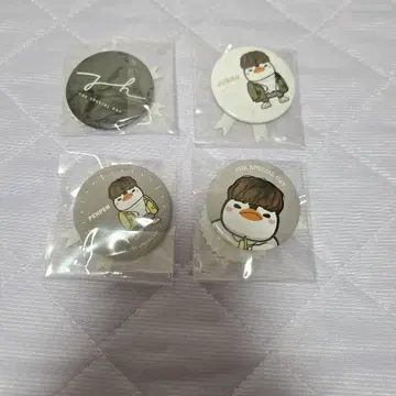 JUNHO 캔뱃지 세트 4개