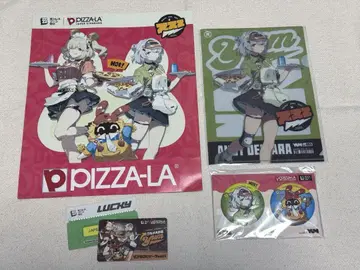 ZZZ 젠레스존 제로 피자라 콜라보 캐릭터 굿즈 캔뱃지