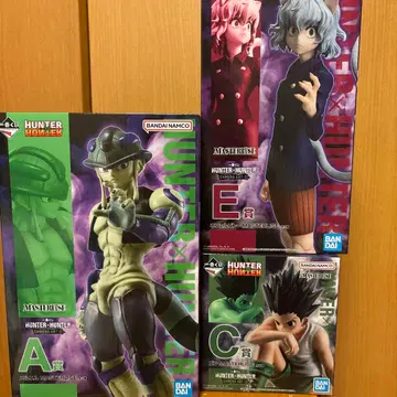 헌터헌터 제일복권 피규어 3종 세트