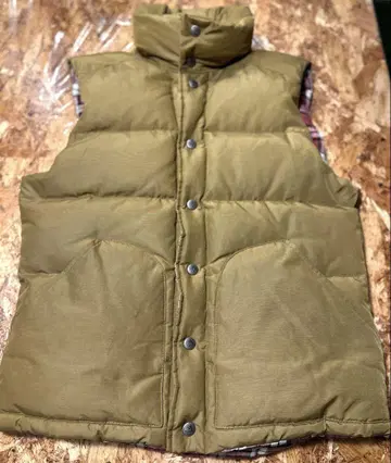 MT. RAINIER DESIGN 다운 베스트 리버서블 할리우드 런치