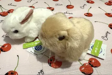 [ 새상품 ] 요시토쿠 봉제 인형 토끼 화이트 롭이어 2세트