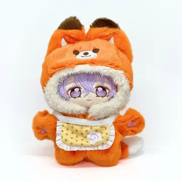 10~12cm 복슬복슬 여우 봉제 인형 의류 앙스타 이츠누이