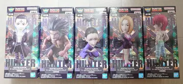 HUNTER x HUNTER 월드 컬렉터블 피규어 환영여단 전 5종 세트