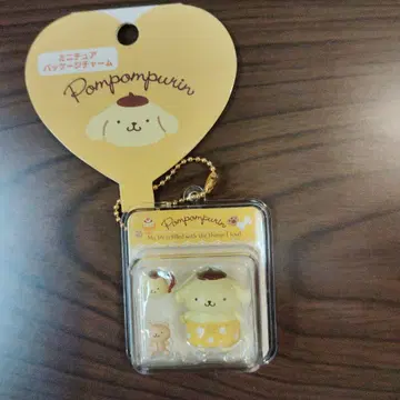 산리오 미니어처 패키지 참 컬렉션 키링 폼폼푸딩