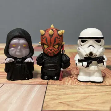 스타 워즈 피규어 3체 세트 소프트 비닐 퍼펫 마스코트 셀렉션