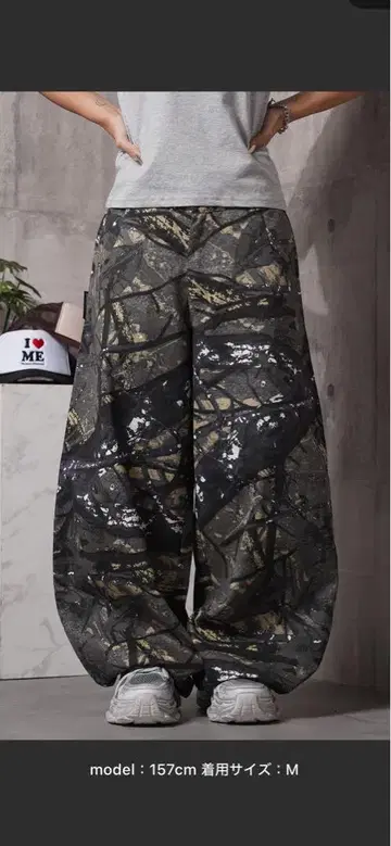 [ MEMORY ] 올 패턴 배럴 레그 팬츠