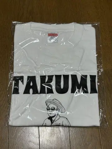 라멘 지로 TAKUMI Tee 셔츠 화이트 화이트 사이즈 M