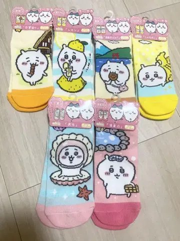 치이카와 (먼작귀) 지역 한정 양말 6종 세트