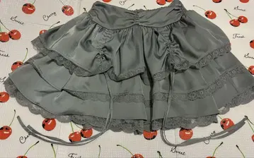 Darich 다리치 랜덤 프릴 미니 스커트 그레이