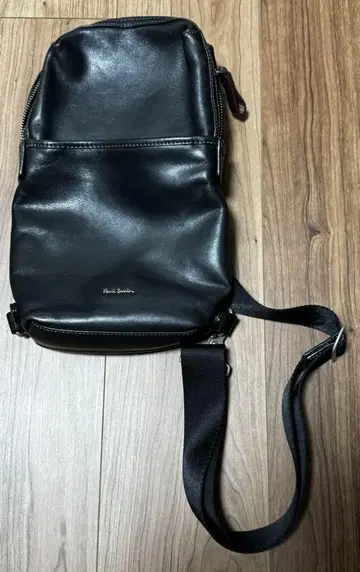 [ 레어 ] 폴스미스 바디백 멀티 스트라이프 가죽