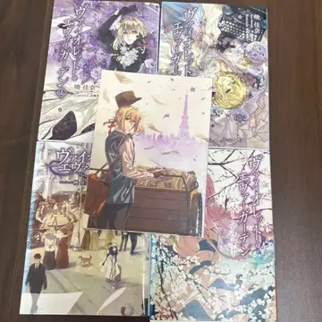 바이올렛 에버가든 소설 상하 외전 에버 애프터 영화 특전 소설