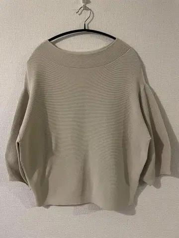 스픽 앤 스팬 코튼 스트레치 볼륨 쓰리 소매 일본제 F