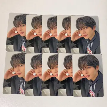 나니와단시 나가오 켄토 트레이딩 카드 10장
