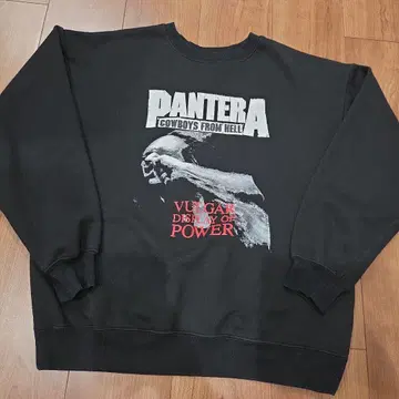 PANTERA 판테라 트레이닝복 맨투맨 헤비메탈 밴드