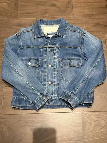 KURABO DENIM 라이트 블루 Gㅂ 데님 자켓 40