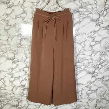 ROPE PICNIC (38) 가우초 팬츠 와이드 팬츠 카멜