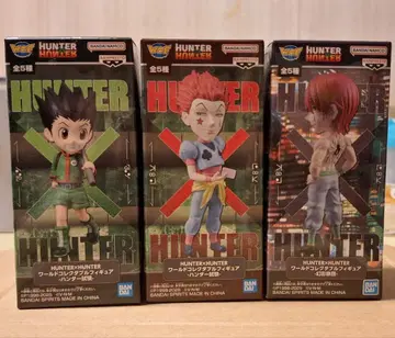 HUNTER x HUNTER 피규어 3체 세트