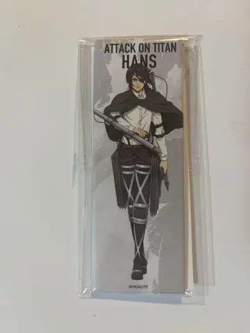 진격의 거인 베이스 야드 도쿄 롱 캔뱃지 한지