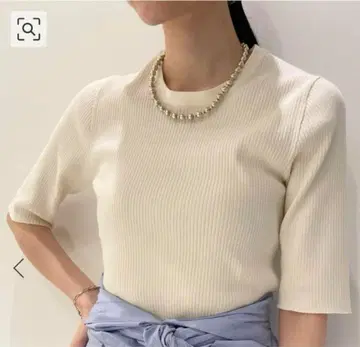 플라주 컴팩트 립 풀오버 아이보리