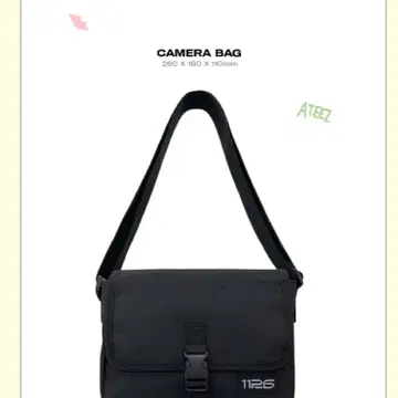 ATEEZ ウヨン センイル MD OURSTORY カメラバッグ bag KQ OUR STORY] CAMERA BAG – WOOYOUNG - KQ SHOP
