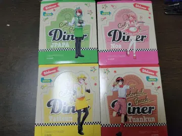 컬러풀 피치 마그넷 컬렉션껌 카라피치 다이너